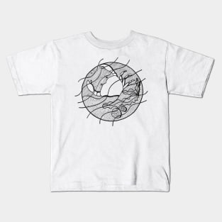 Crab in a rockpool Kids T-Shirt